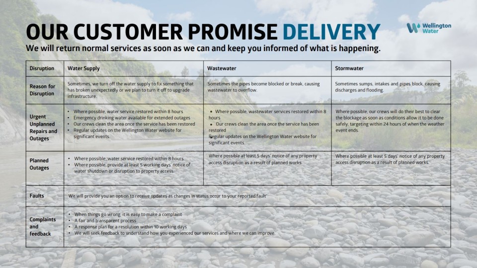 Customer Promise 2